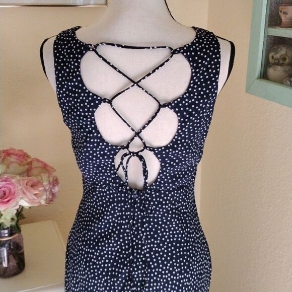 Vintage Roberta Maxi Dress with Pretty Back - Picture 6 of 10